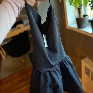 Babaton Navy blue mini dress